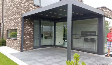 Benieuw hoe zo'n lamellendak er in jouw tuin zal uitzien? 